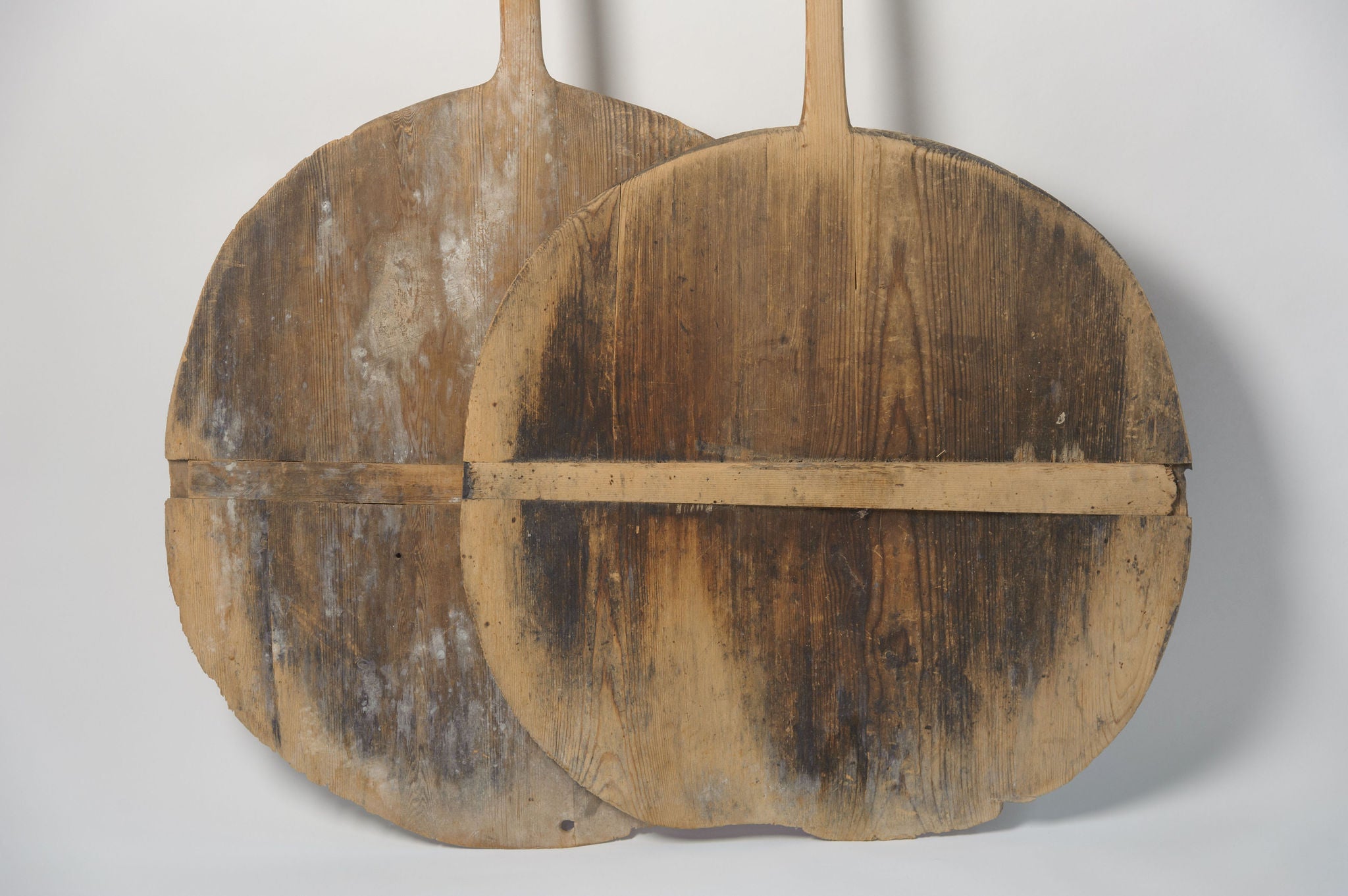 Antique 19th Century Swedish Oven Bread Boards or Peels (huge size)