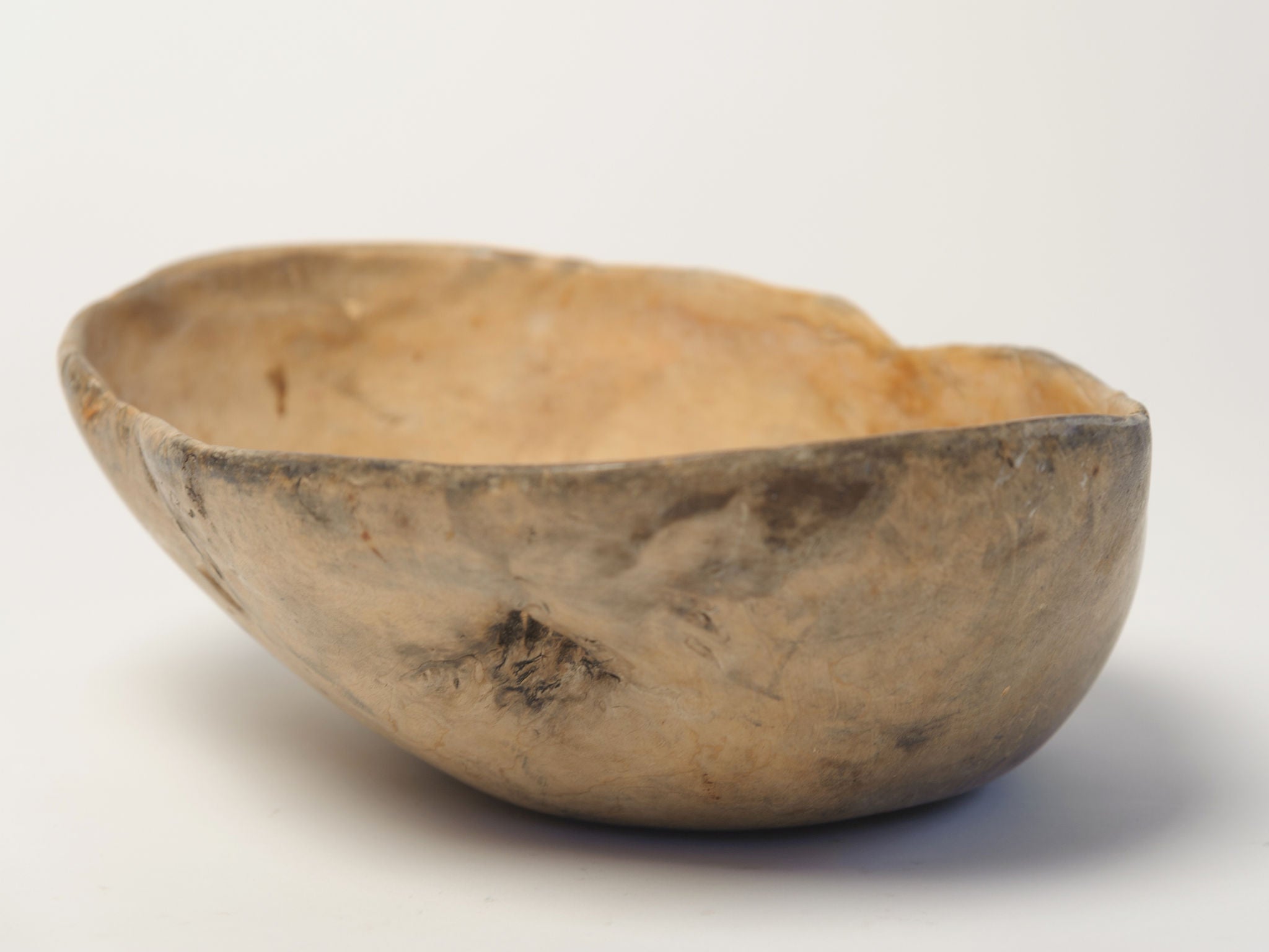 Amazing Antique Swedish Root Bowl