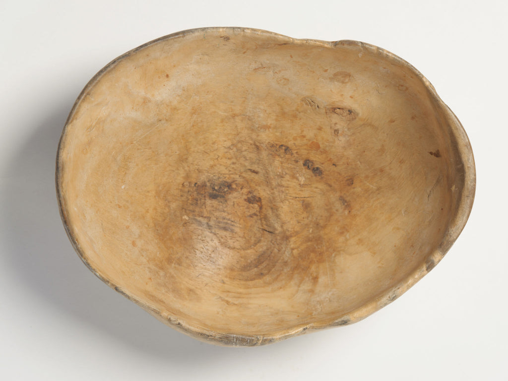 Amazing Antique Swedish Root Bowl