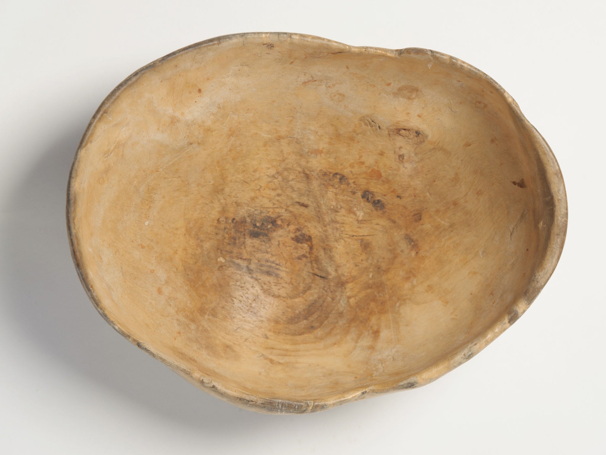 Amazing Antique Swedish Root Bowl
