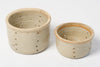 Vintage French Stoneware Cheese Moulds