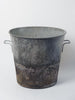 Vintage French Galvanised Zinc Container/Planter