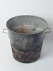 Vintage French Galvanised Zinc Container/Planter