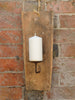 Antique French Terracotta Roof Tile wall candle sconce