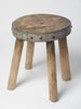 Antique French Rustic Milking stool