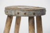 Antique French Rustic Milking stool