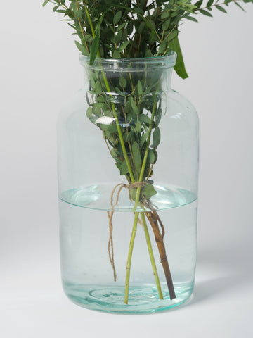 Hungarian Recycled Glass Jars/Vases