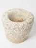 Small antique French stone mortar