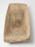 Antique Swedish Dough Bowl with original paint