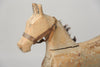 Antique 19th Century Swedish Toy horse, dry scraped