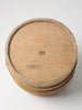Antique 19thC Swedish Wooden Tub with lid