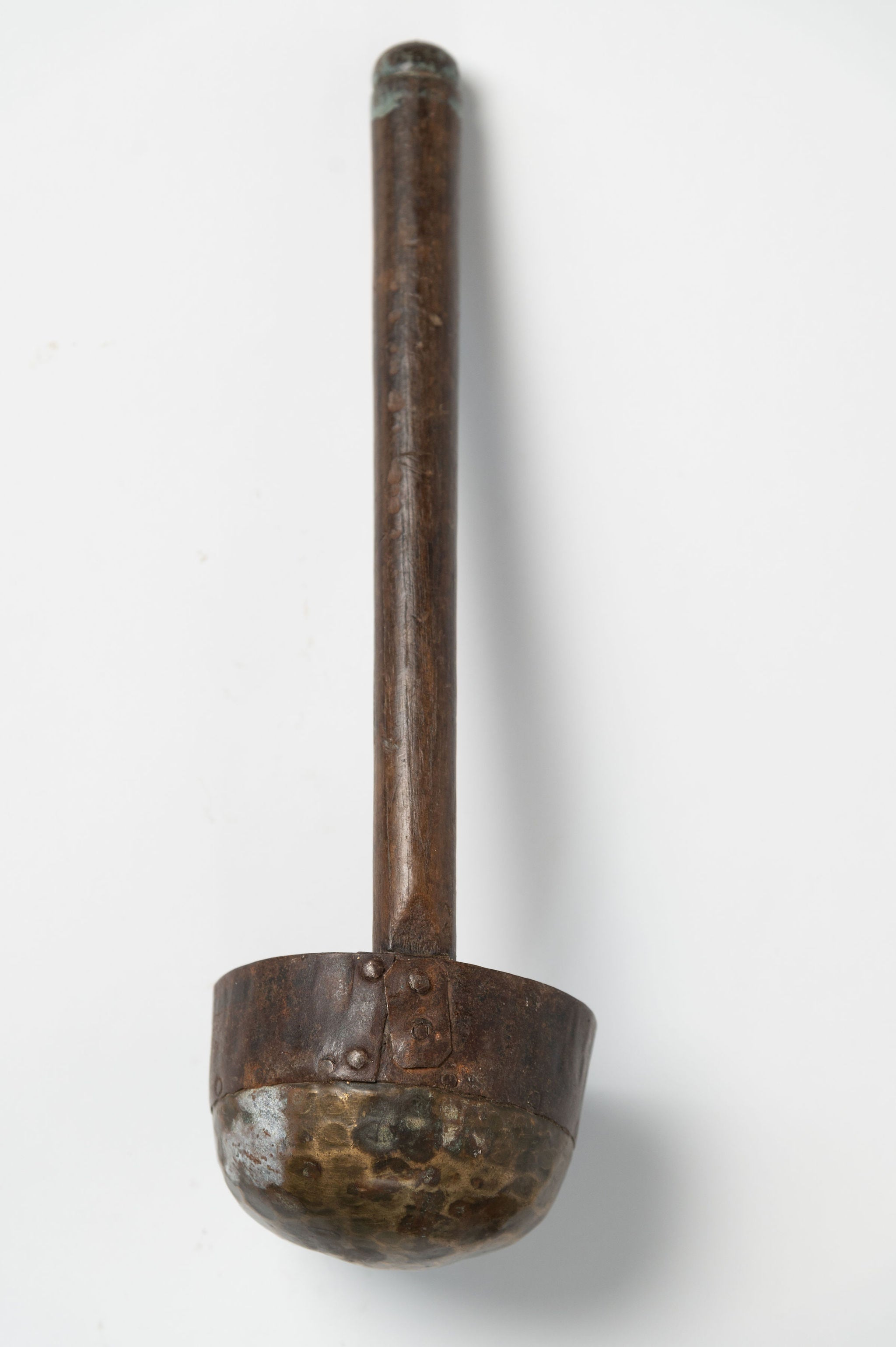 Handcrafted Indian Wood and Metal ladles