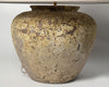 Beautiful large Barnacled textured jar lamp