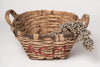 Vintage French Grape harvest basket