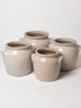 Collection Vintage French Confit pots from Digoin, Burgundy