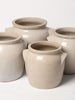 Collection Vintage French Confit pots from Digoin, Burgundy
