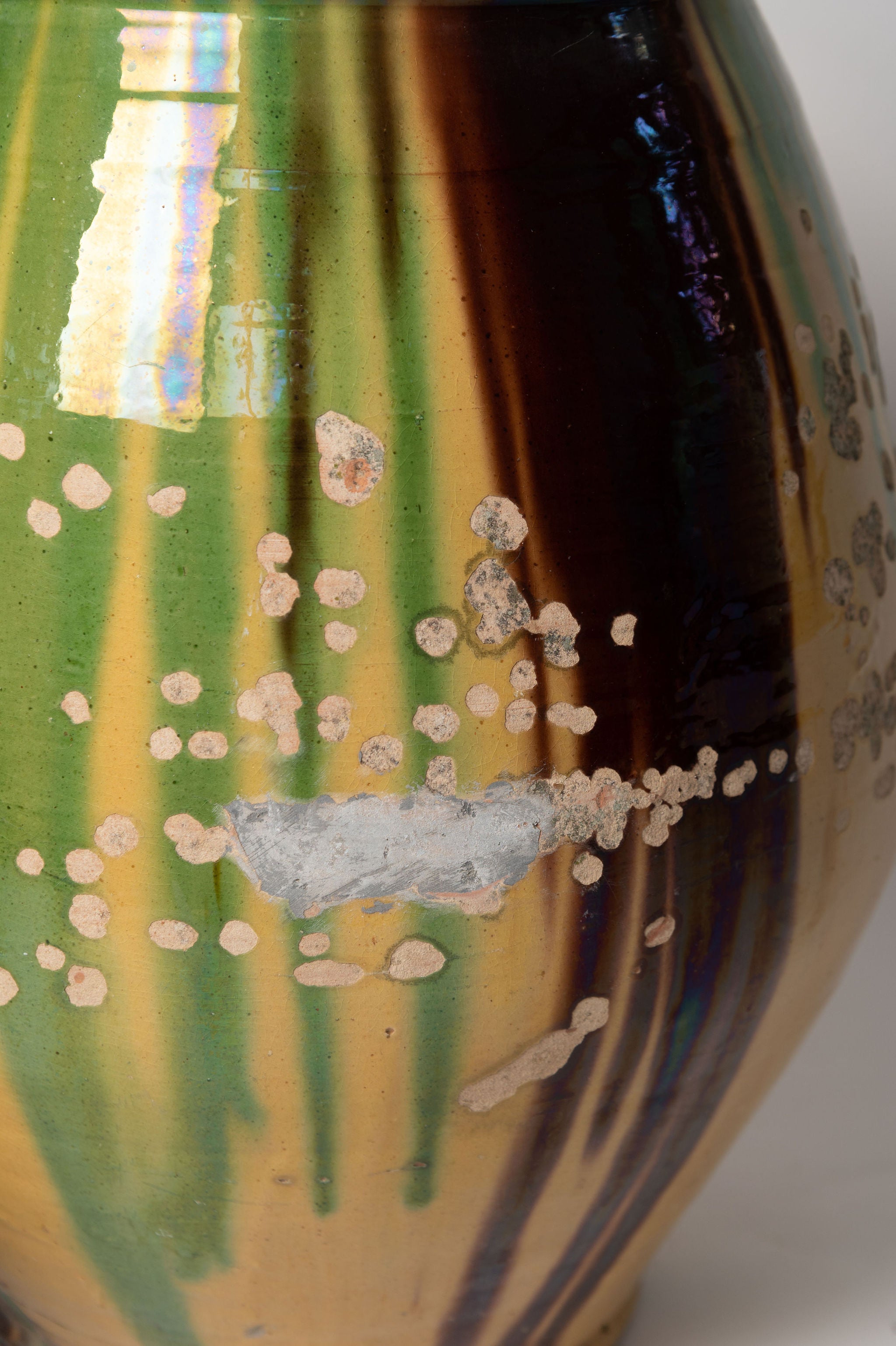 Antique 19th Century Castelnaudary terracotta olive jars