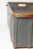 Antique Swedish painted birch bark and bentwood basket