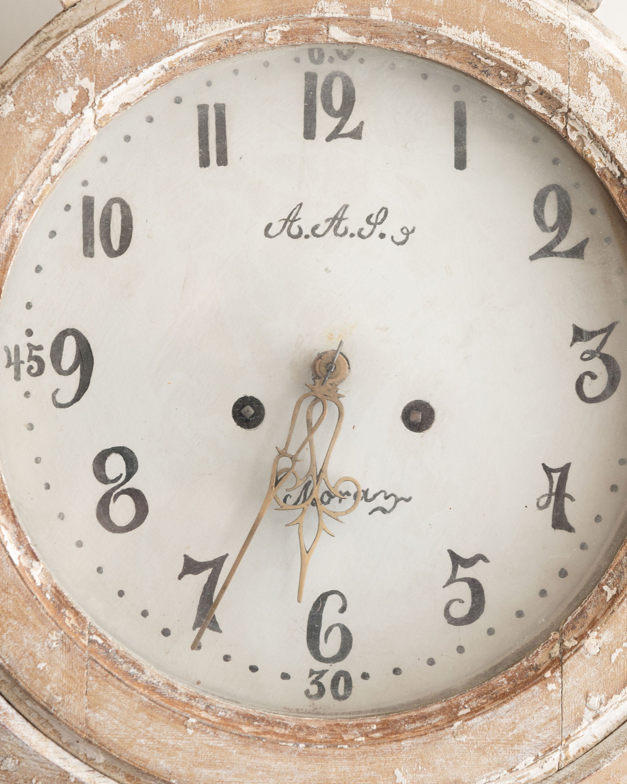 Antique 19th Century Swedish Mora clock