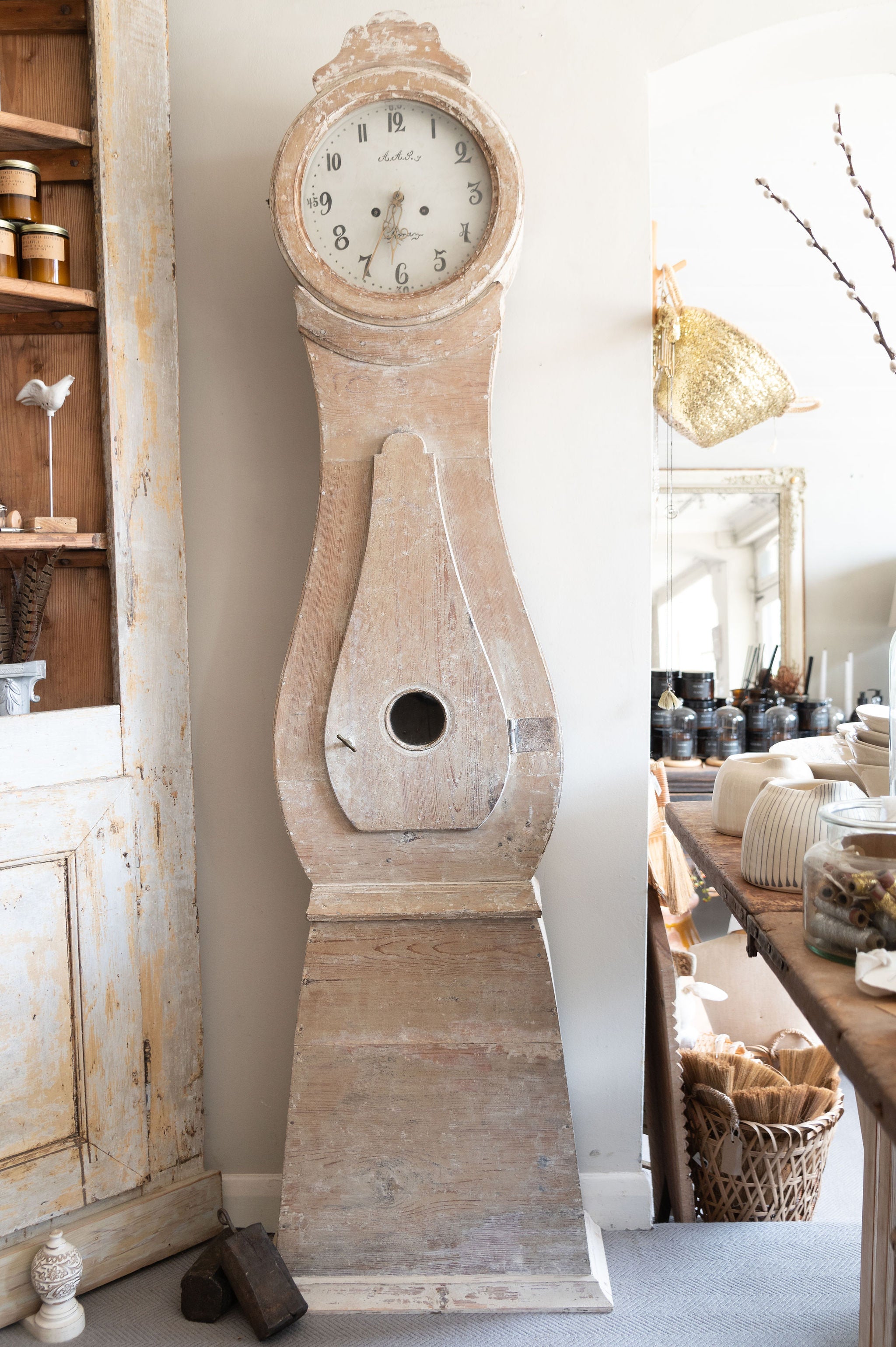 Antique 19th Century Swedish Mora clock