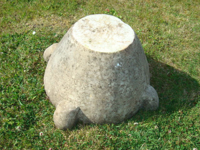 18TH CENTURY RARE LARGE MARBLE STONE MORTAR