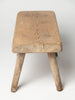 Antique Swedish folk art primitive milking stools