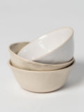 Wonki ware Ramekin pots in plain wash colour