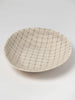 Wonki ware large Pebble Oval platter in Warm grey pattern