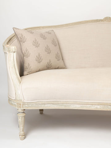 Vintage Gustavian style Swedish sofa