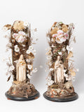 Rare antique 19th century French church displays (no glass domes)