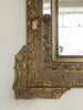 Antique 19th Century French Gilt Crested Mirror with Venetian mirror panels