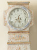 Antique 19th Century Swedish Mora clock, dry scraped