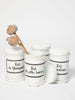 Collection of beautiful antique French apothecary lidded pots