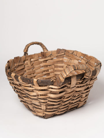 Vintage French Grape harvest basket