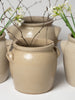 Collection Vintage French Confit and Cruche pots from the Digoin region