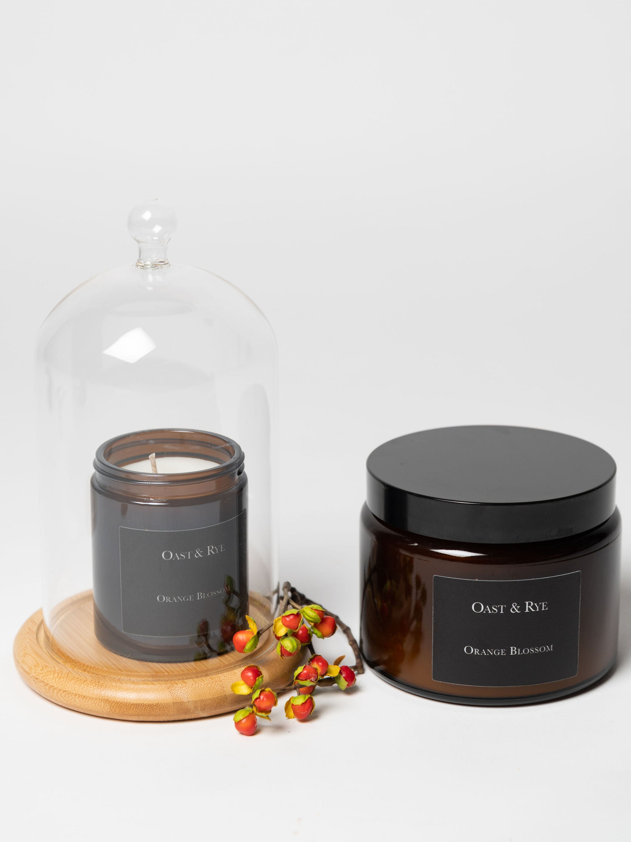 Oast and Rye Orange Blossom candles