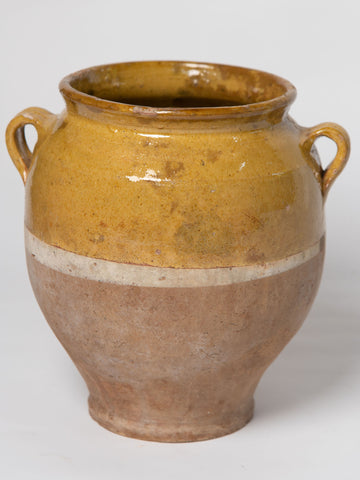 Antique 19th Century French Provencal Confit Pot