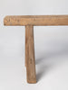 Rustic antique chinese elm wood pig benches
