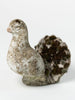 Vintage Stone Dove statue with patina