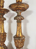 Antique French Gilt Altar Candlesticks