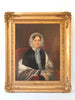 Antique 19th Century Oil Painting Of Harriet Grove, Shelley's First Love