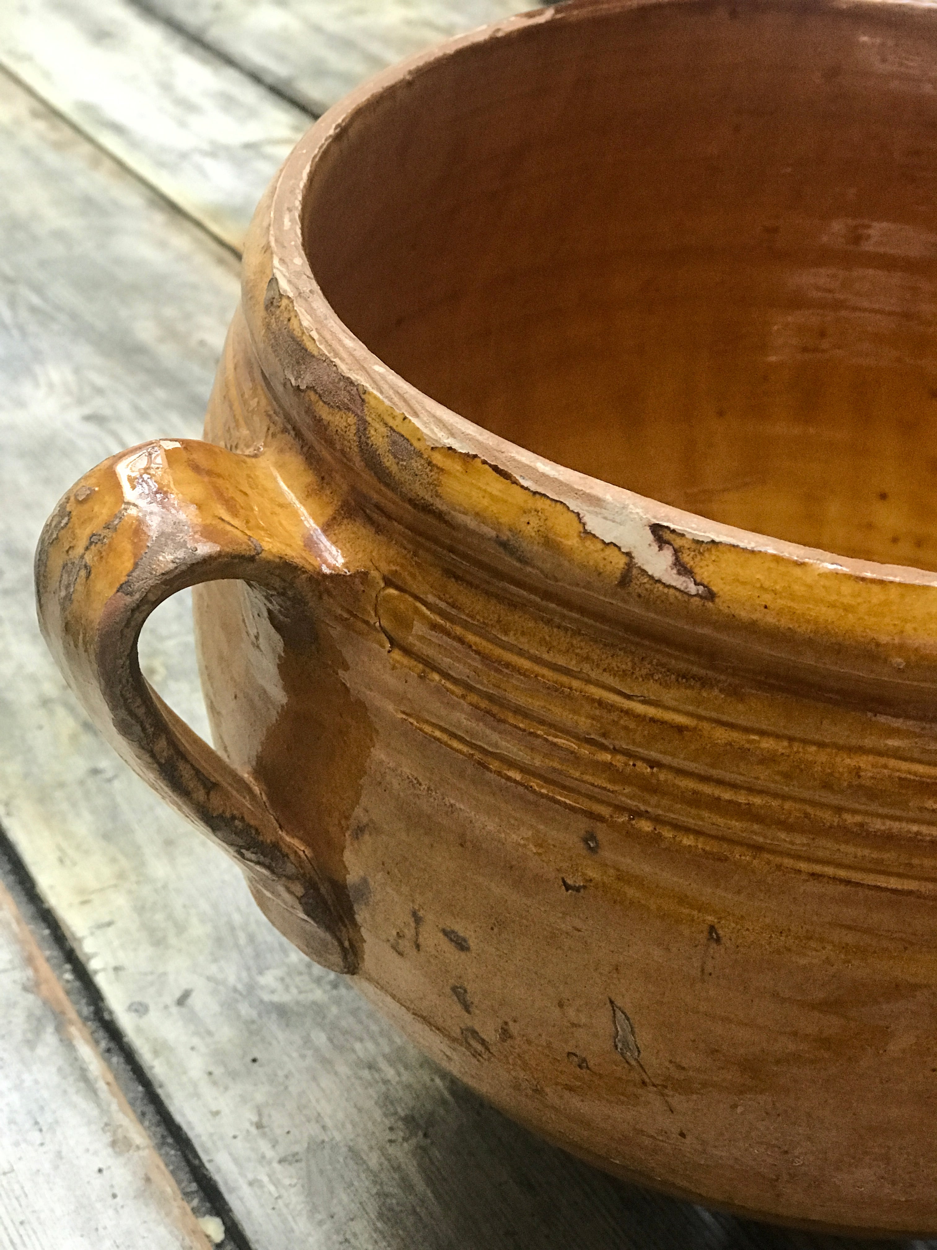 Amazing and Rare Antique Italian Mozzarella Drainer Pot