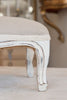 Vintage French Upholstered Footstool - Decorative Antiques UK  - 6