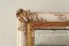 Antique French Gilt and Decorative Gesso Full Length Mirror