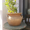 Vintage French Provencal Fluted Stoneware Pot - Decorative Antiques UK  - 5