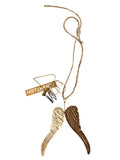 Walther & Co Brass coloured hanging wings