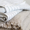Calma cotton/linen blanket