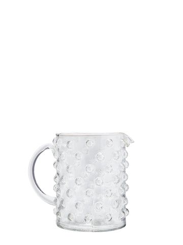 Glass Jug With Dots