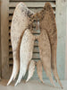 Beautiful Aged Metal Decorative Angel Wings - Decorative Antiques UK  - 1