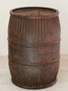 Collection Vintage German Iron Lidded Barrels